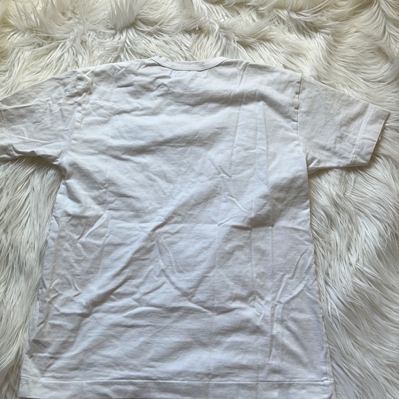 White Heart Patch T-Shirt - COMME DES GARÇONS PLAY - Picture 13 of 15